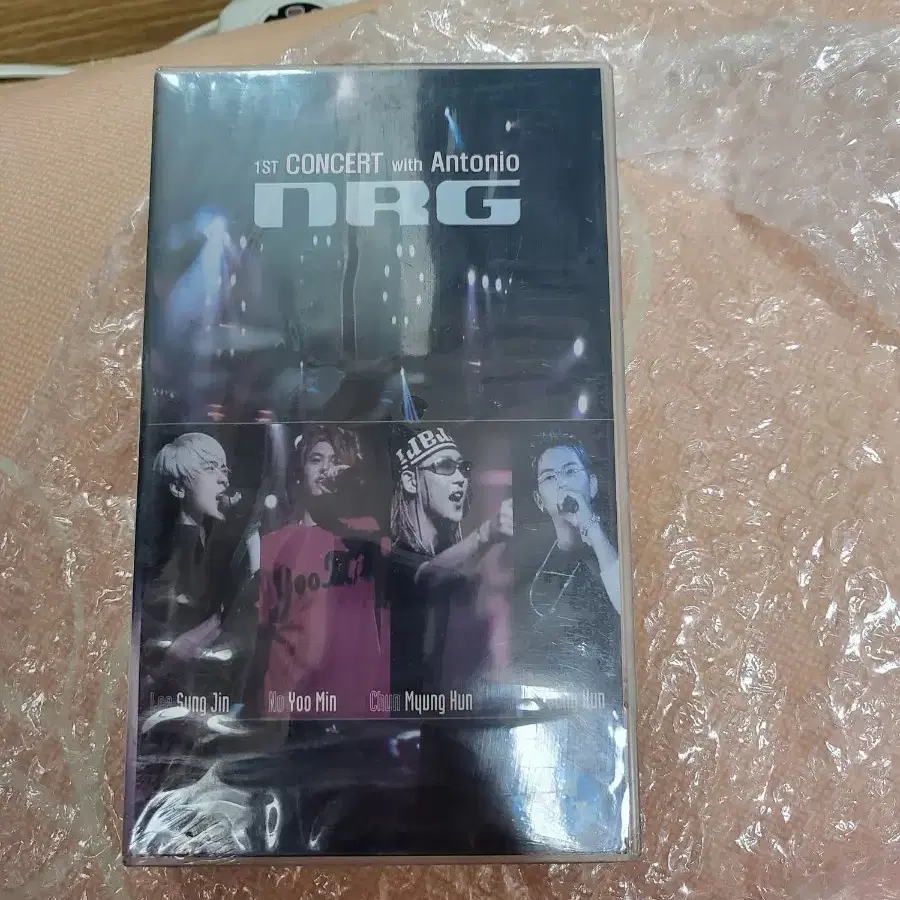 미개봉 VHS NRG 1st concert with Antonio