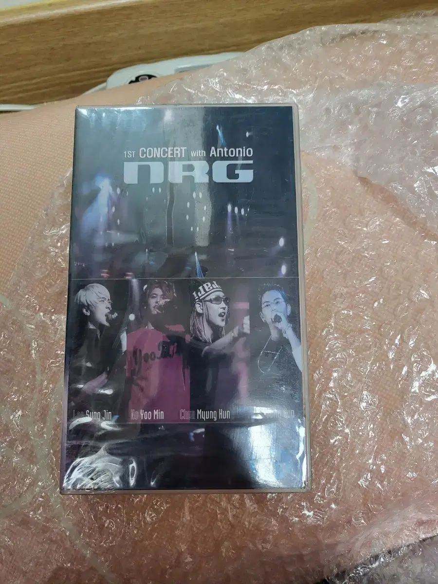 미개봉 VHS NRG 1st concert with Antonio