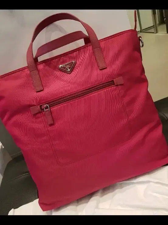 Prada Pocono Todd and Shoulder Bag