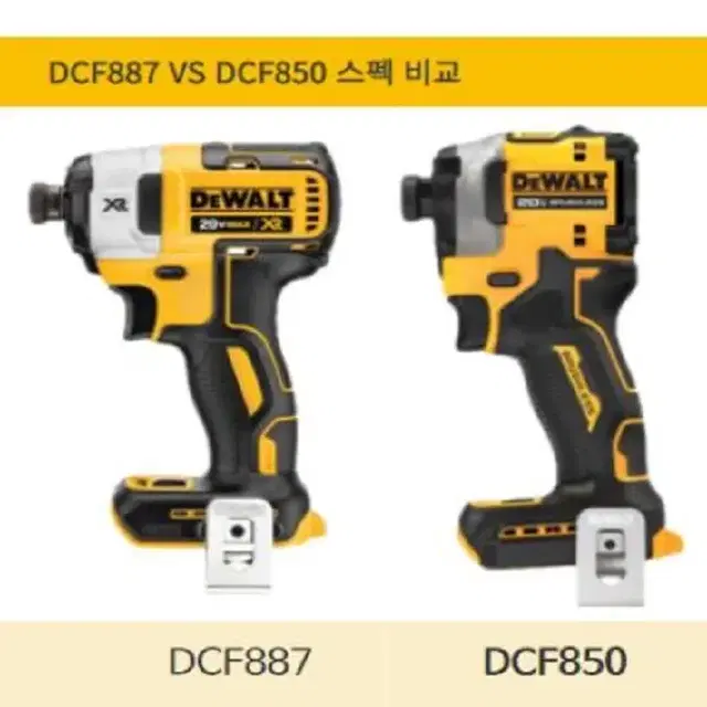 디월트/임팩트드릴/최신제품/887후속모델/정품/새상품/본체만/dcf850