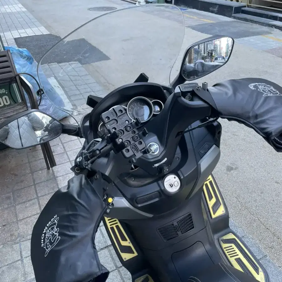 (가격다운) 부산 조이맥스18년식 125cc 무광블략