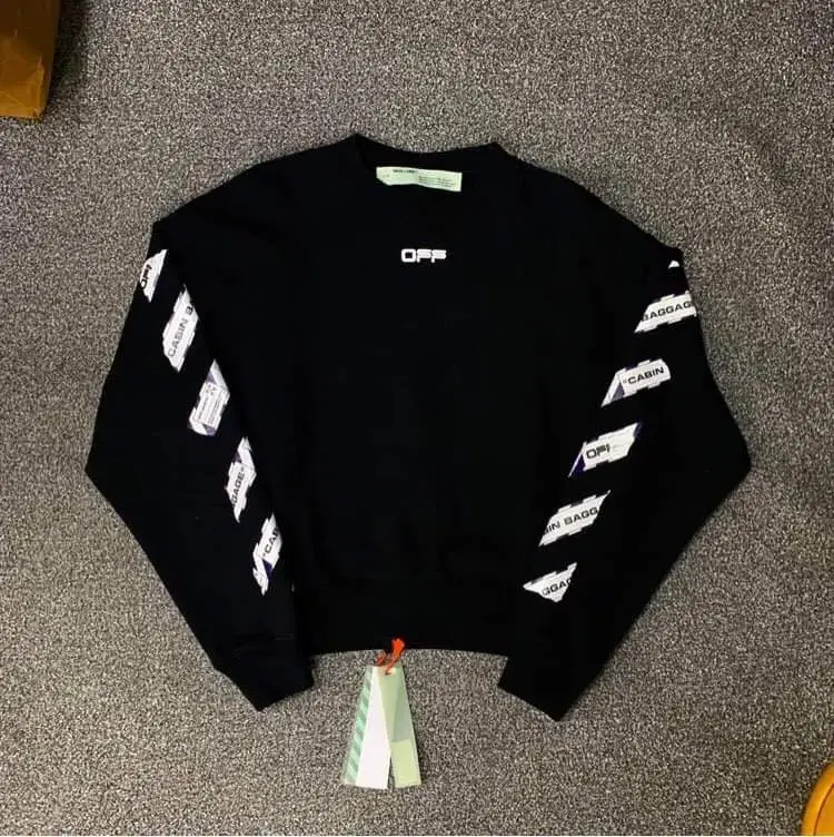 Off-White Airport Man-to-Man Oversized S-size