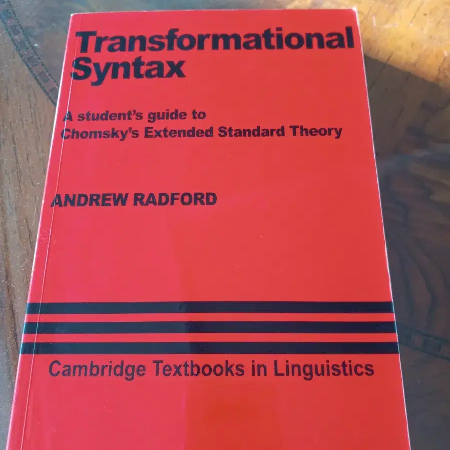 Transformational Syntax RADFORD