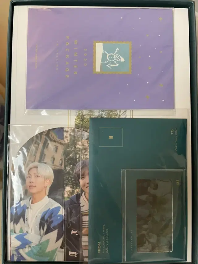 방탄 2020윈터패키지 정국 suga Jk mini photobook