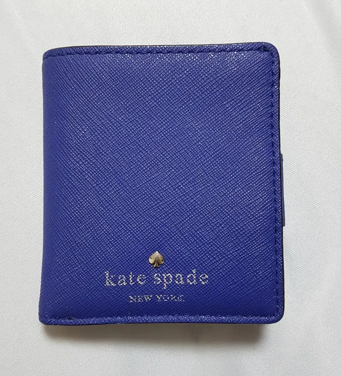 케이트스페이드 사피아노 블루 반지갑 Kate spade