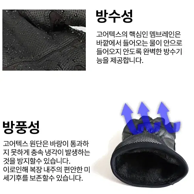 (새상품) 오토바이 자전거 바이크 배달 장갑 방한 배민 쿠팡 스키 보드