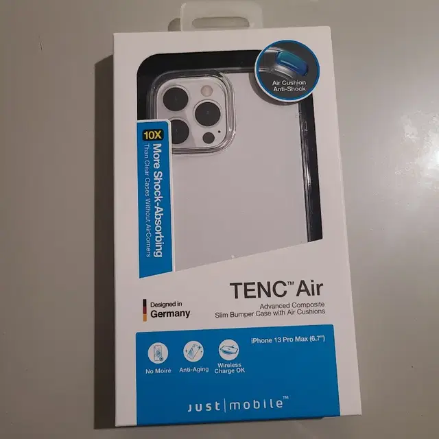 아이폰13프로 맥스  tenc air 저스트모바일 케이스