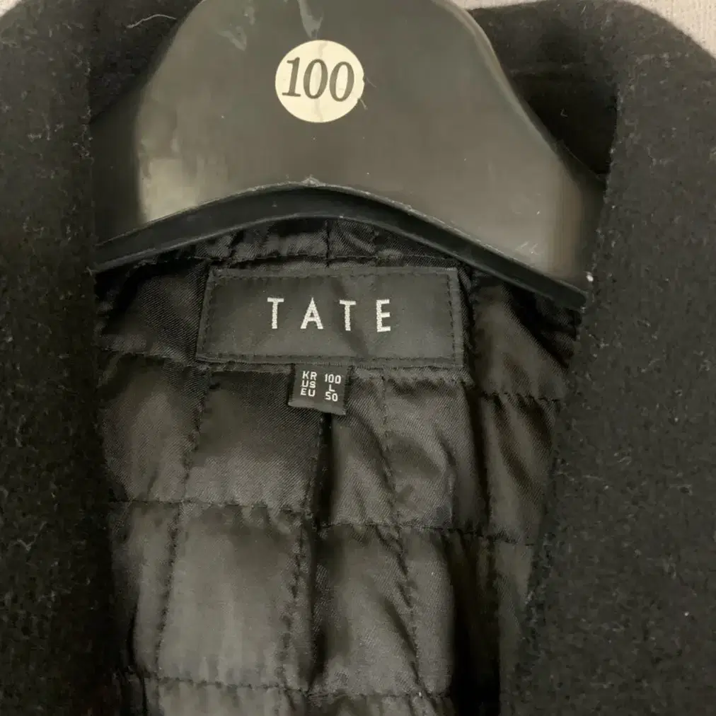 tate 울 코트 100