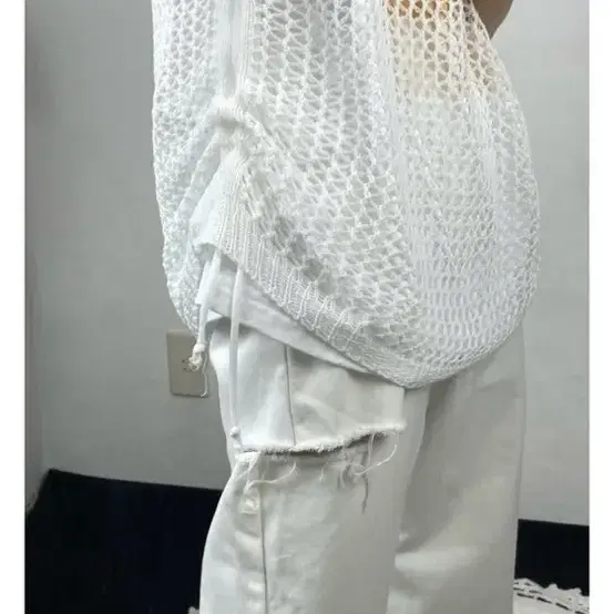 Layered Netting Vest 