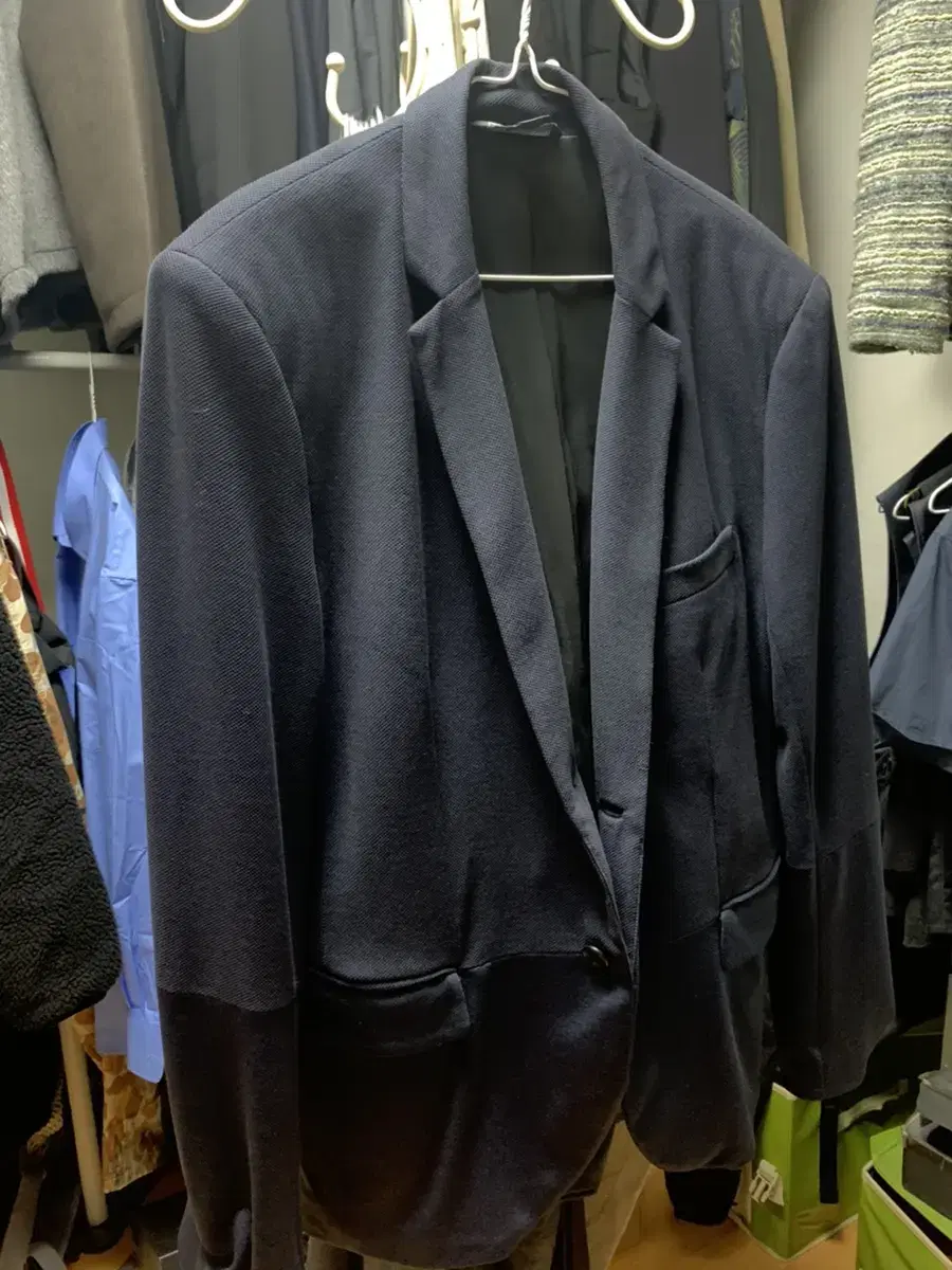 Almani two-tone jacket