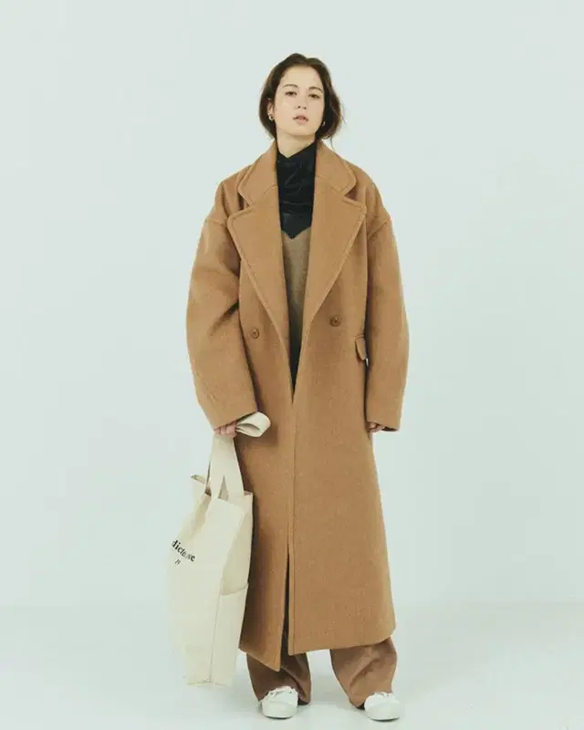 BENSIMON OVERSIZED DOUBLE WOOL COAT