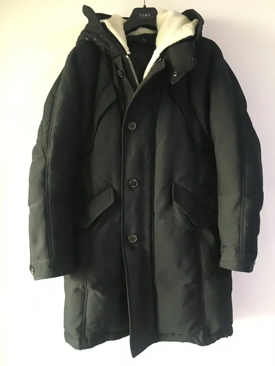 (size 100) Time Homme / Detachable Faux Shearling Goosey Padding