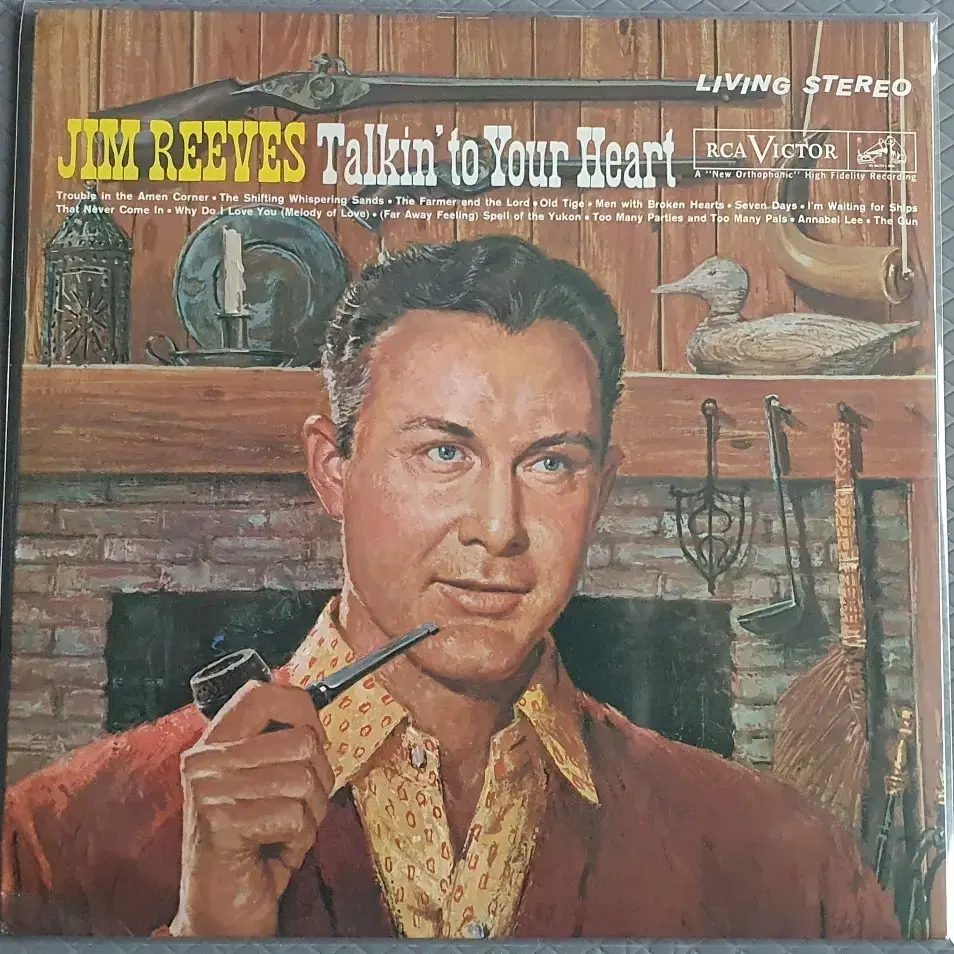 JIM REEVES lp 미사용 