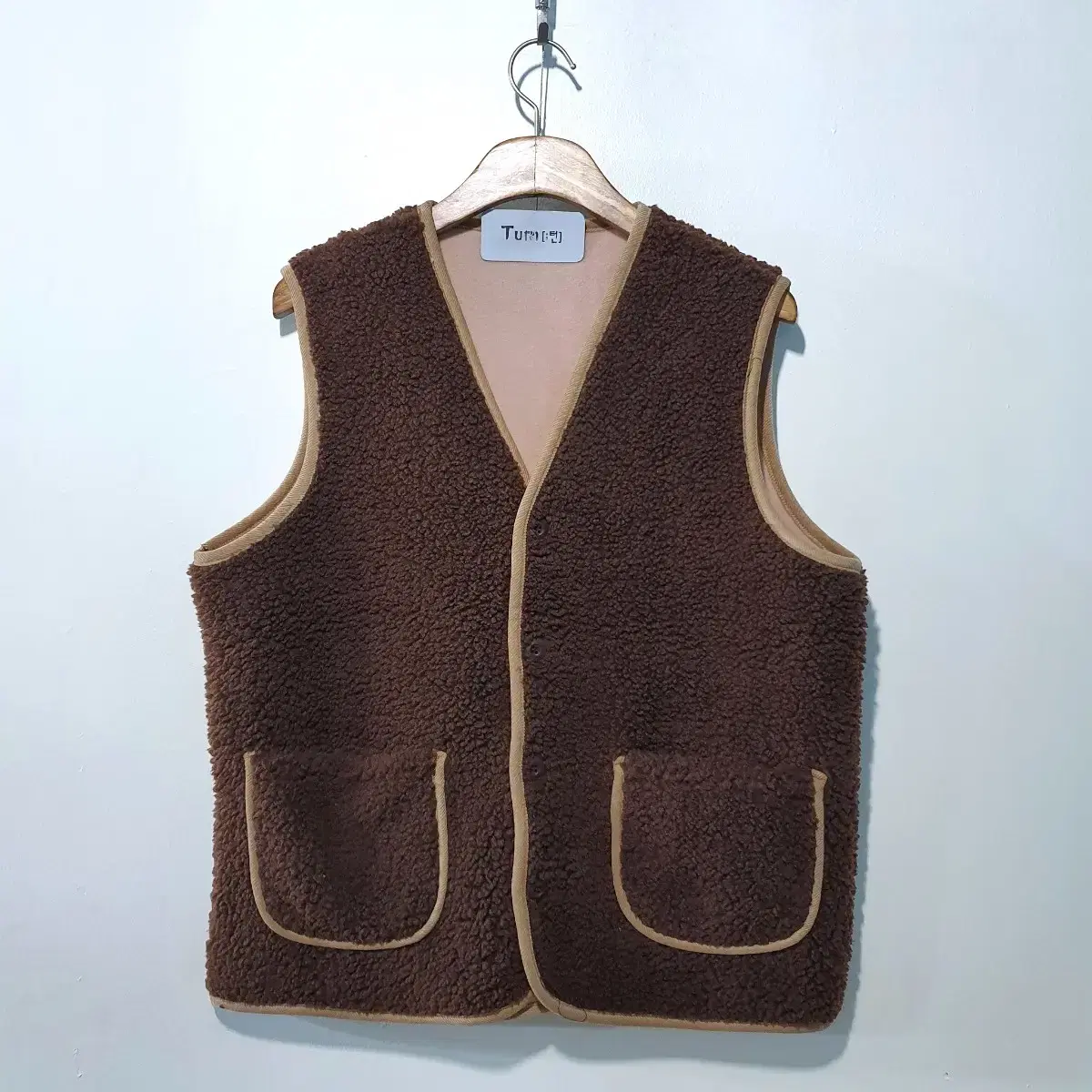 FW신상) Camping fleece vest 3color