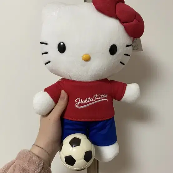 헬로키티 축구(20cm)인형