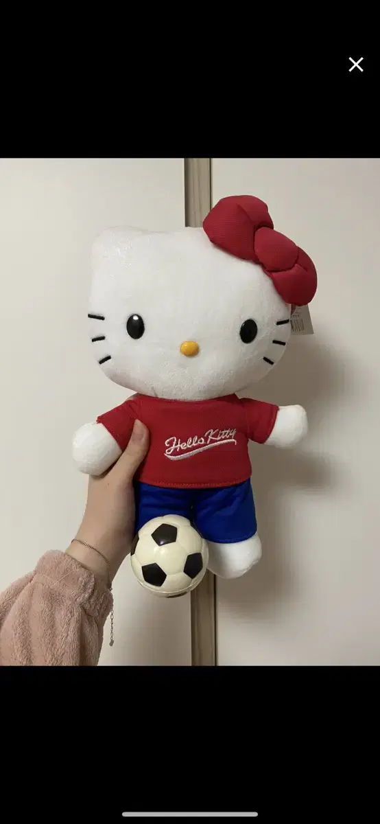 헬로키티 축구(20cm)인형