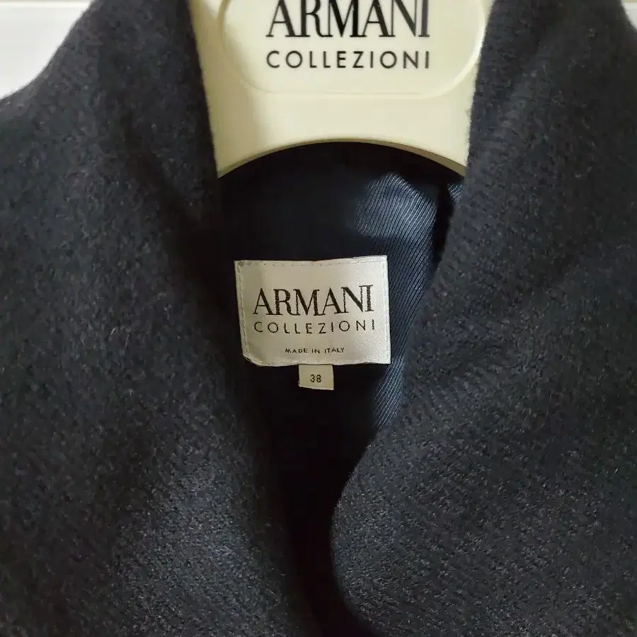 ARMANI collezioni 정품 MADE IN ITALY 블랙롱코트