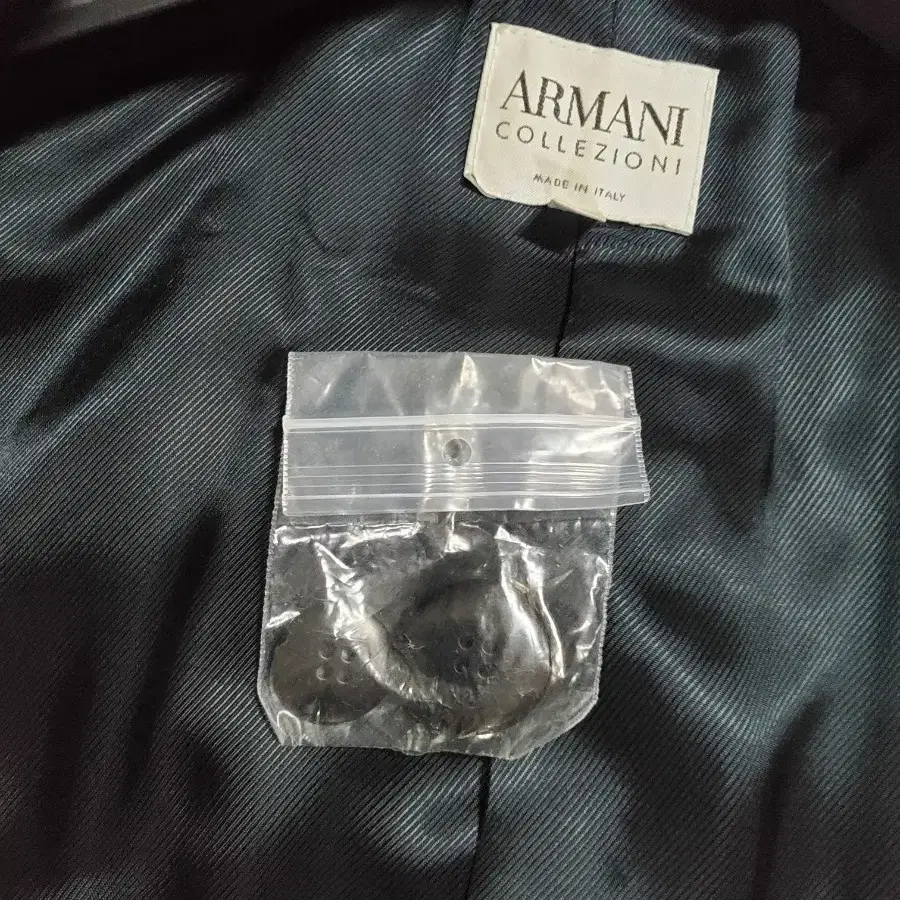 ARMANI collezioni 정품 MADE IN ITALY 블랙롱코트