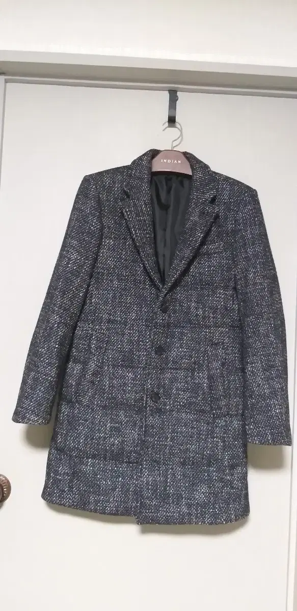 (95) Kinloch & Anderson Half Wool Coat (Slim Fit)