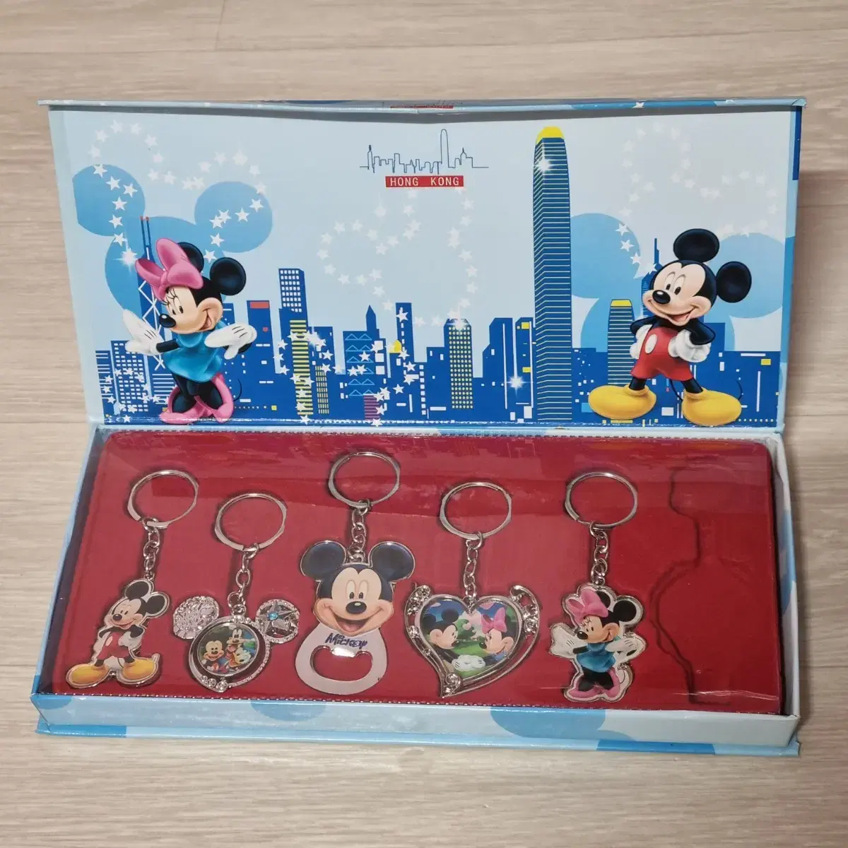 Hong Kong Disney Mickey keyring Gift Set