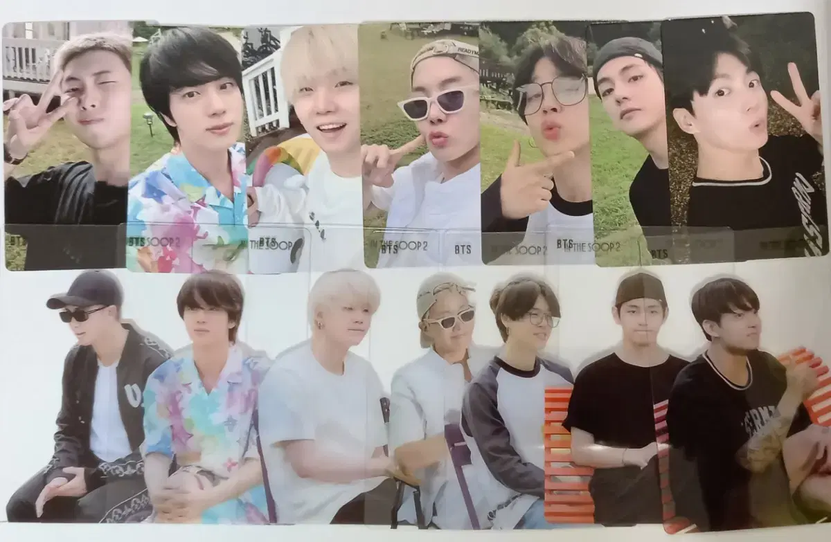 bangtan in the forest2 pre-order benefit photocard split