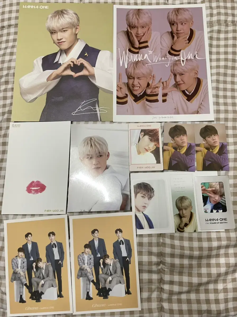 Park Woojin wanna one photocard Merchandise