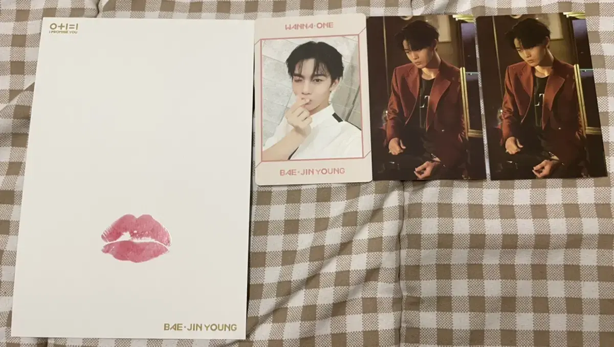 Bae Jinyoung wanna one photocard Merchandise