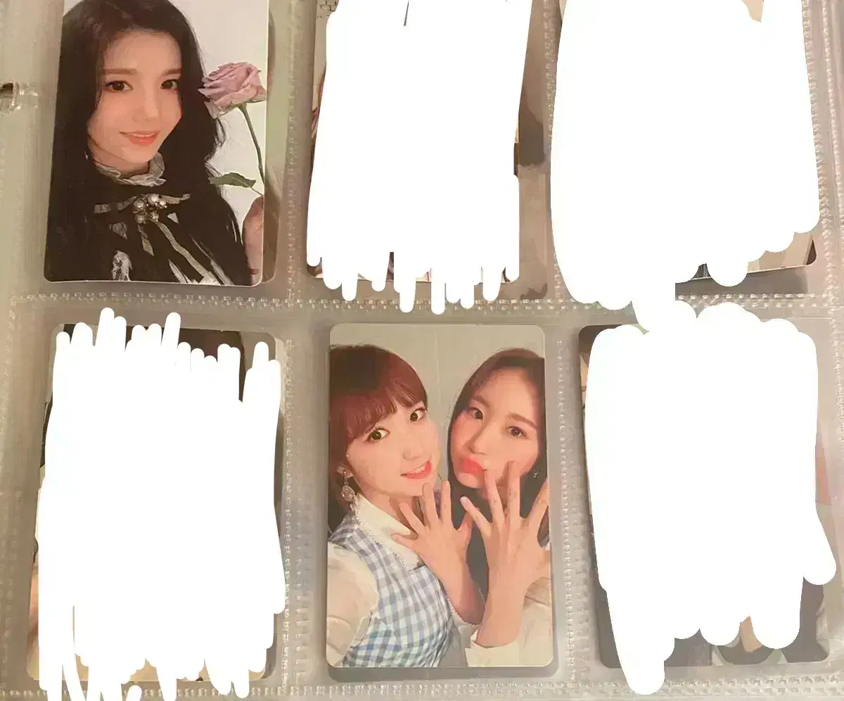 아이즈원 컬러아이즈 하트아이즈 앨범 포카 권은비 강혜원 사쿠라 최예나