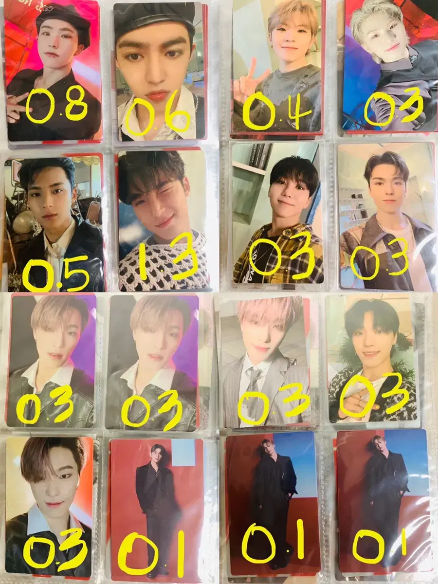 Seventeen photocard Ataka Your Choice Rinse Rae TC