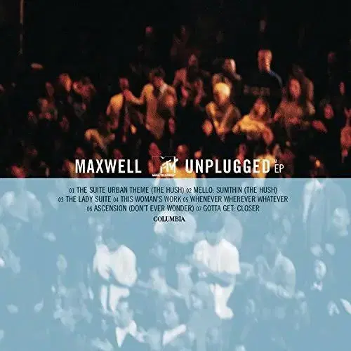 맥스웰 MTV Unplugged 앨범 시디 CD