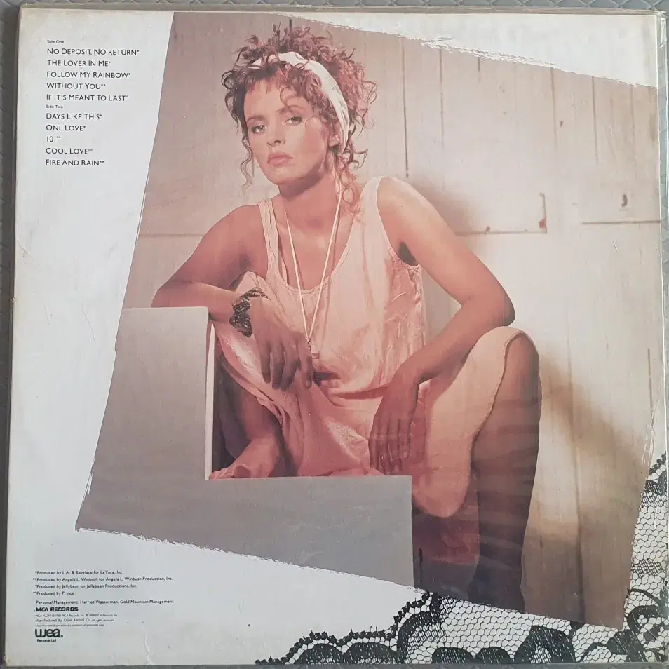 SHEENA EASTON lp 미개봉 