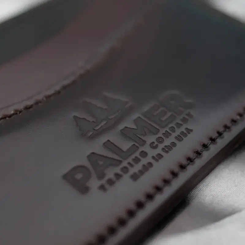 PALMER TRADING 가죽 카드지갑 호원(Horween)가죽