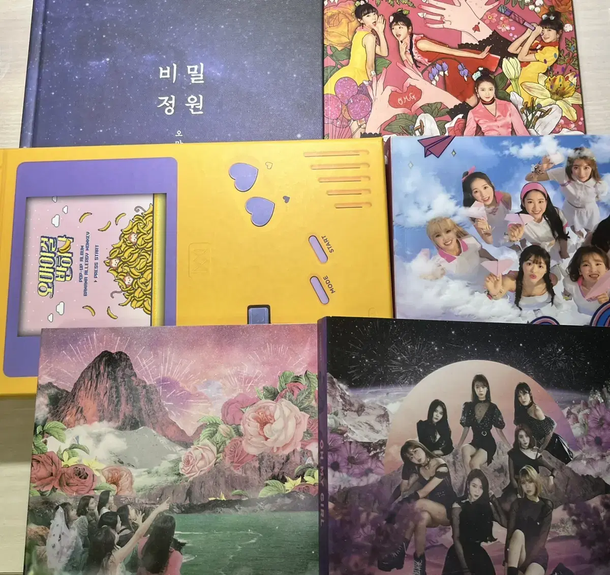 All 0.6 oh my girl First Edition album (Coloring Book Fireworks Secret Jungwon)