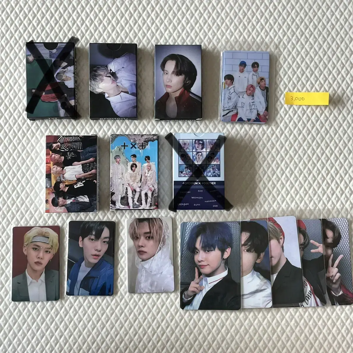 txt photocard unofficial goods