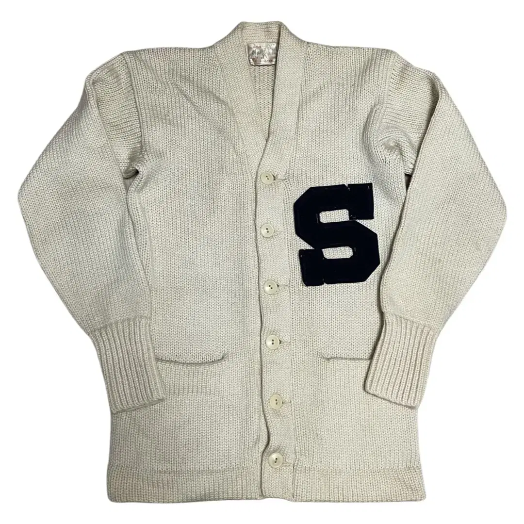 1940s GENUINE Munzel Knit Letterman Cardigan