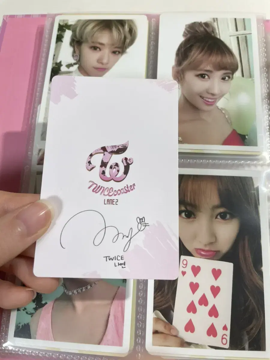 TWICE Nak Nak Pink version preorder photocard bulk Sell (official goods)