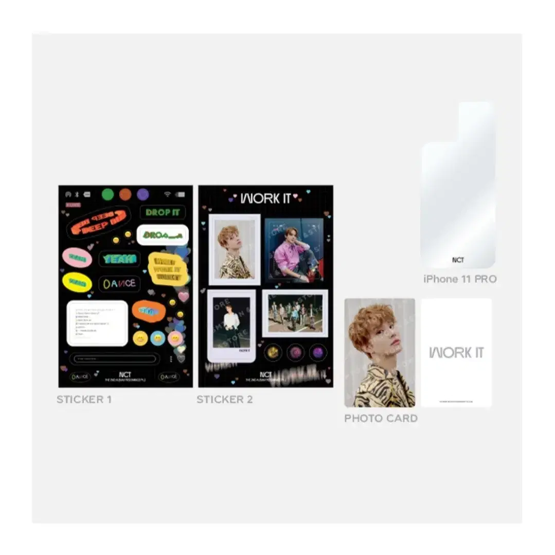 운포) 엔시티 정우 월킷 폰데코세트 레조넌스 iphone 11 ver