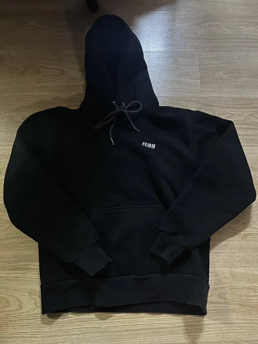 FCMM Black Brushed Hoodie (L)