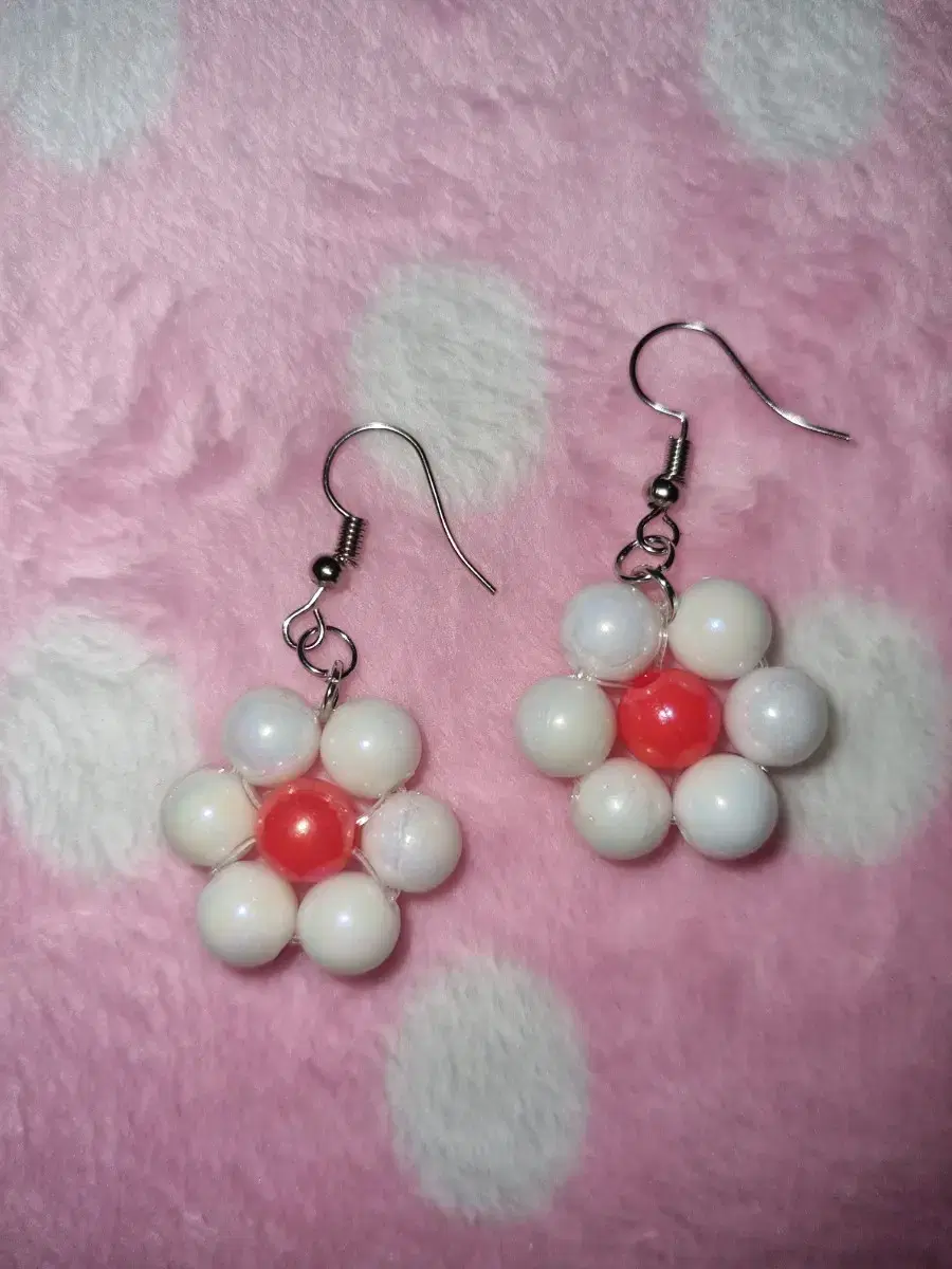 Flower earrings