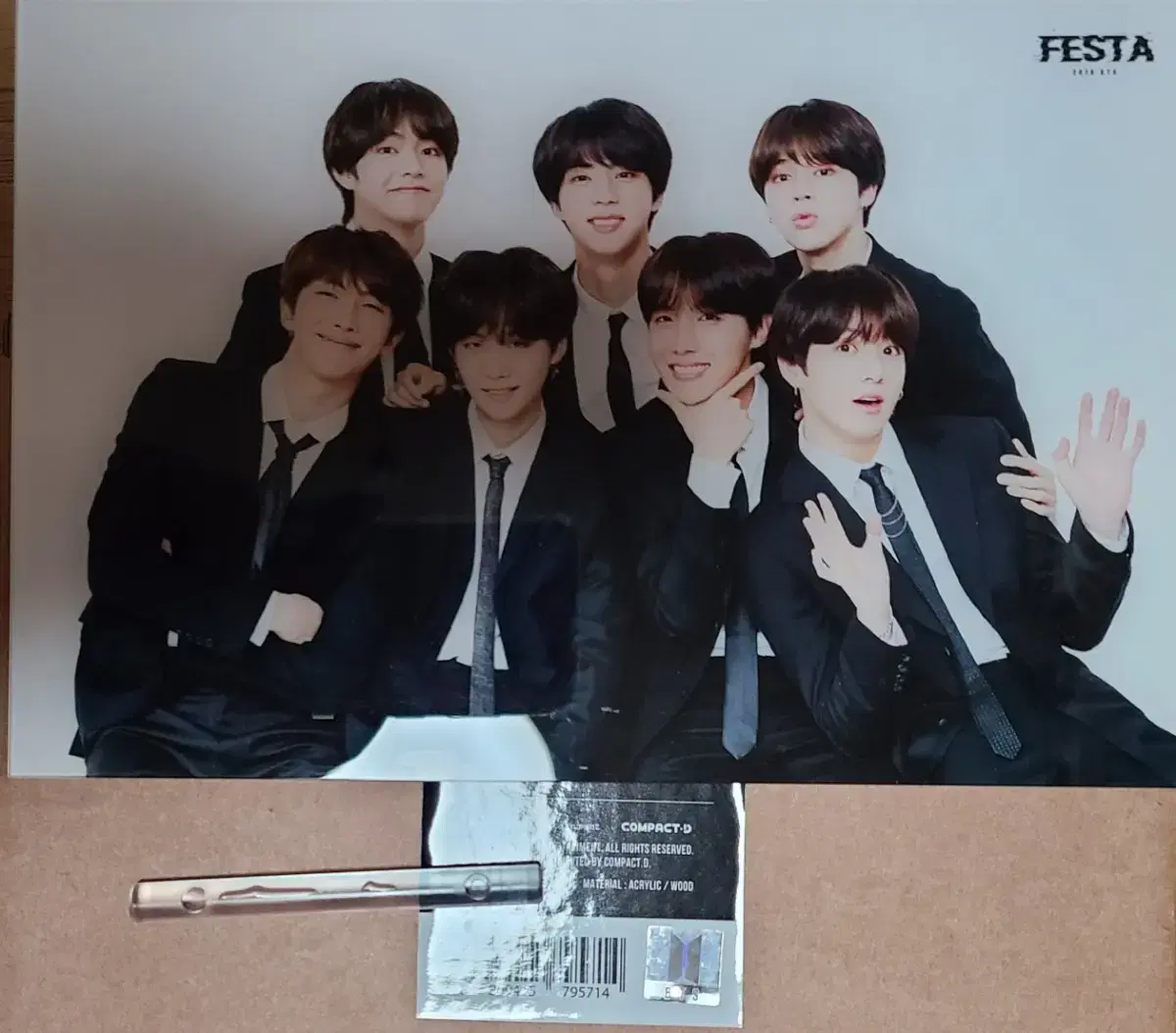 BTS Festa 2018 Photoframe Family Portrait