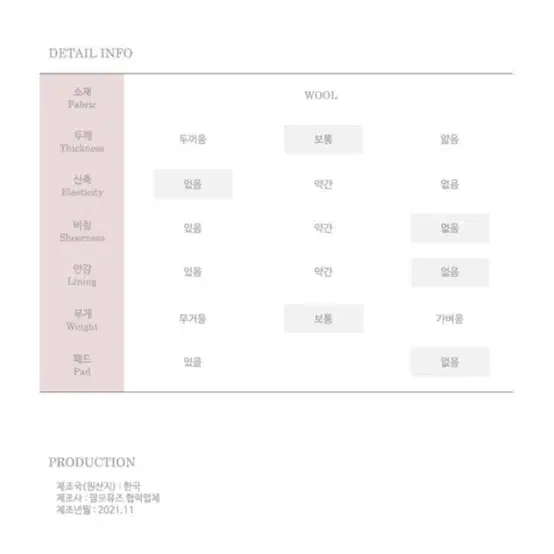 팜므뮤즈 니트 네이비