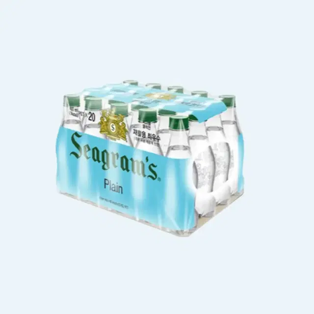 마지막까지 톡쏘는 상쾌함 탄산수 플레인맛 450ml X 20개