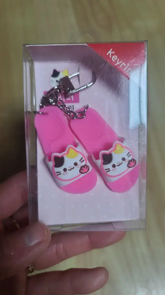 Cat Slippers keyring / keyring / Keychain