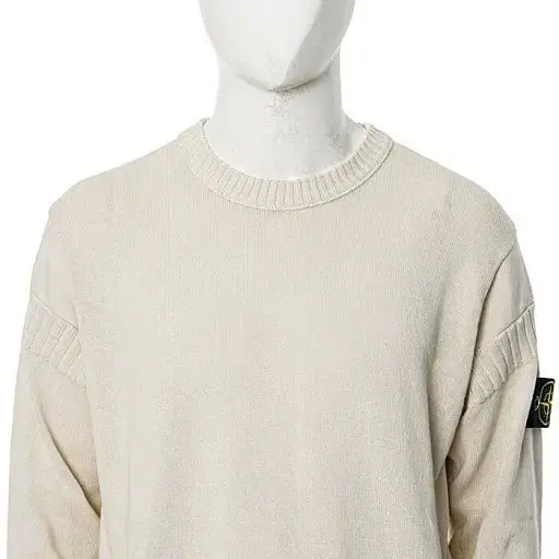 Stone Island Crewneck Weather Cream Beige XL New