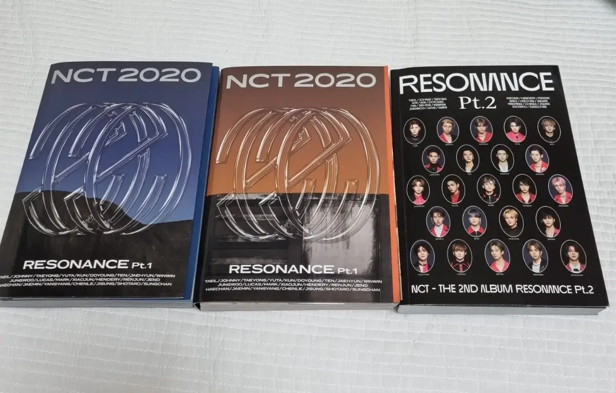 NCT2020 NCT2020 Resonance Part One, Part Two unsealed album WTS