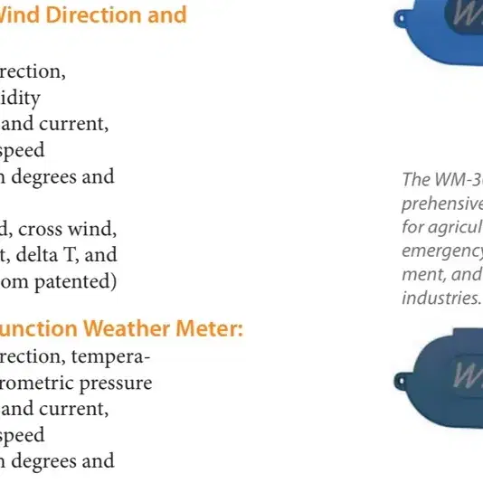 weatherHawk Windmate WM-300(날씨 방향 측정기계)