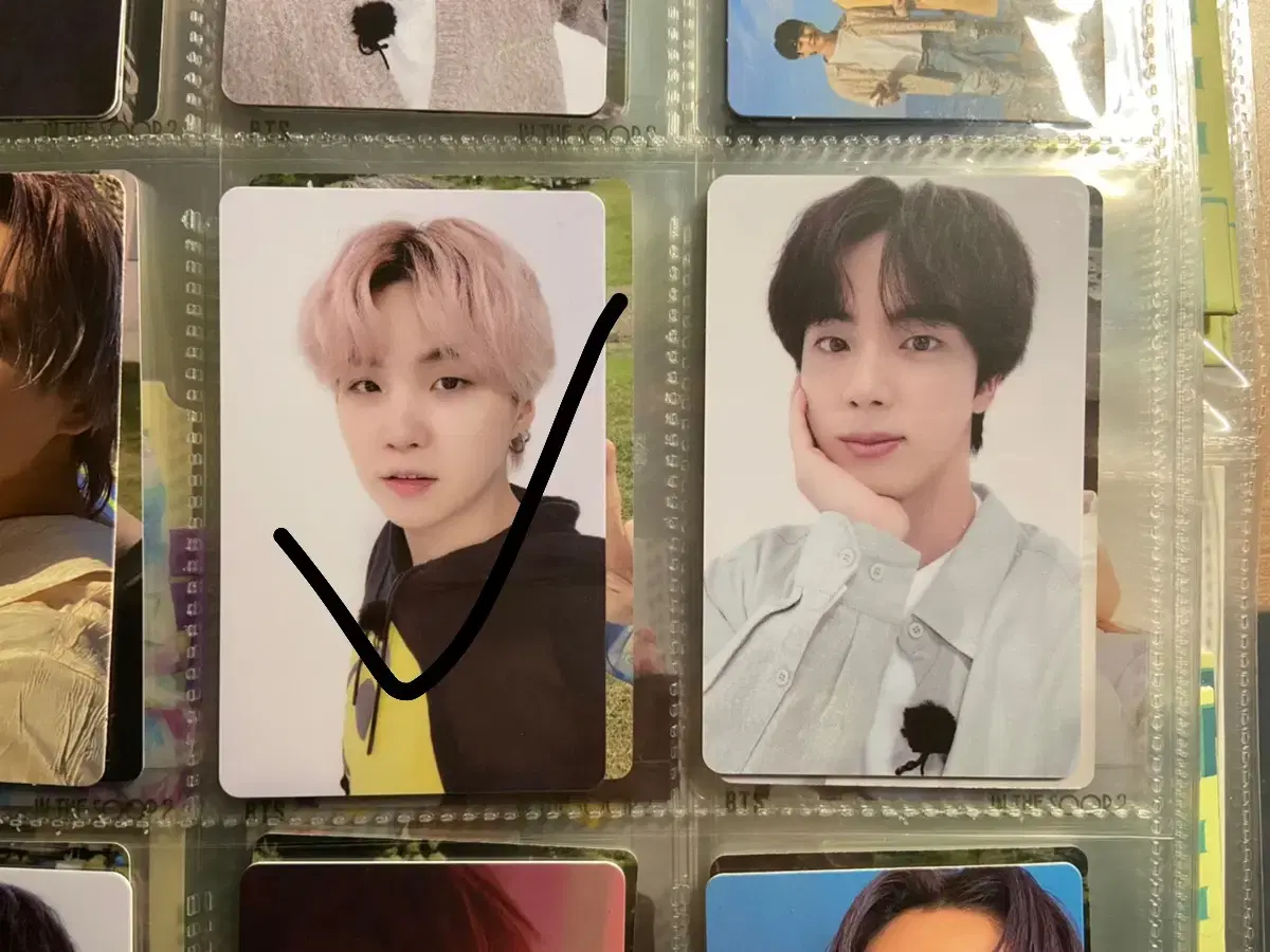 Hive unreleased photocard bangtan seokjinpokka takpo