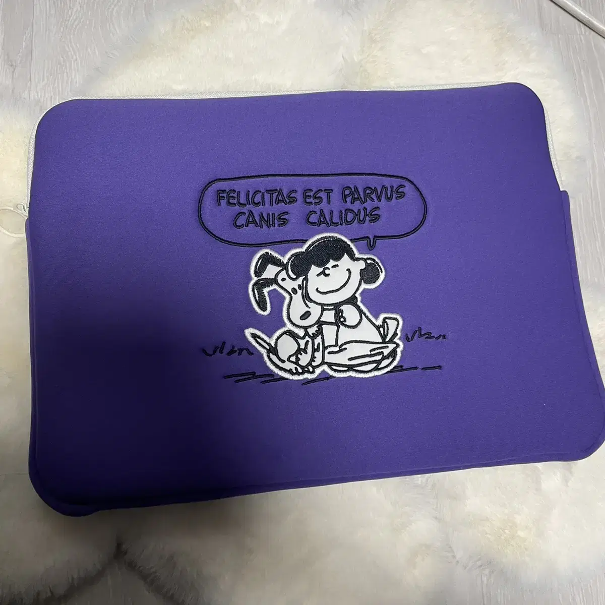 Snoopy Purple 13-inch Pow