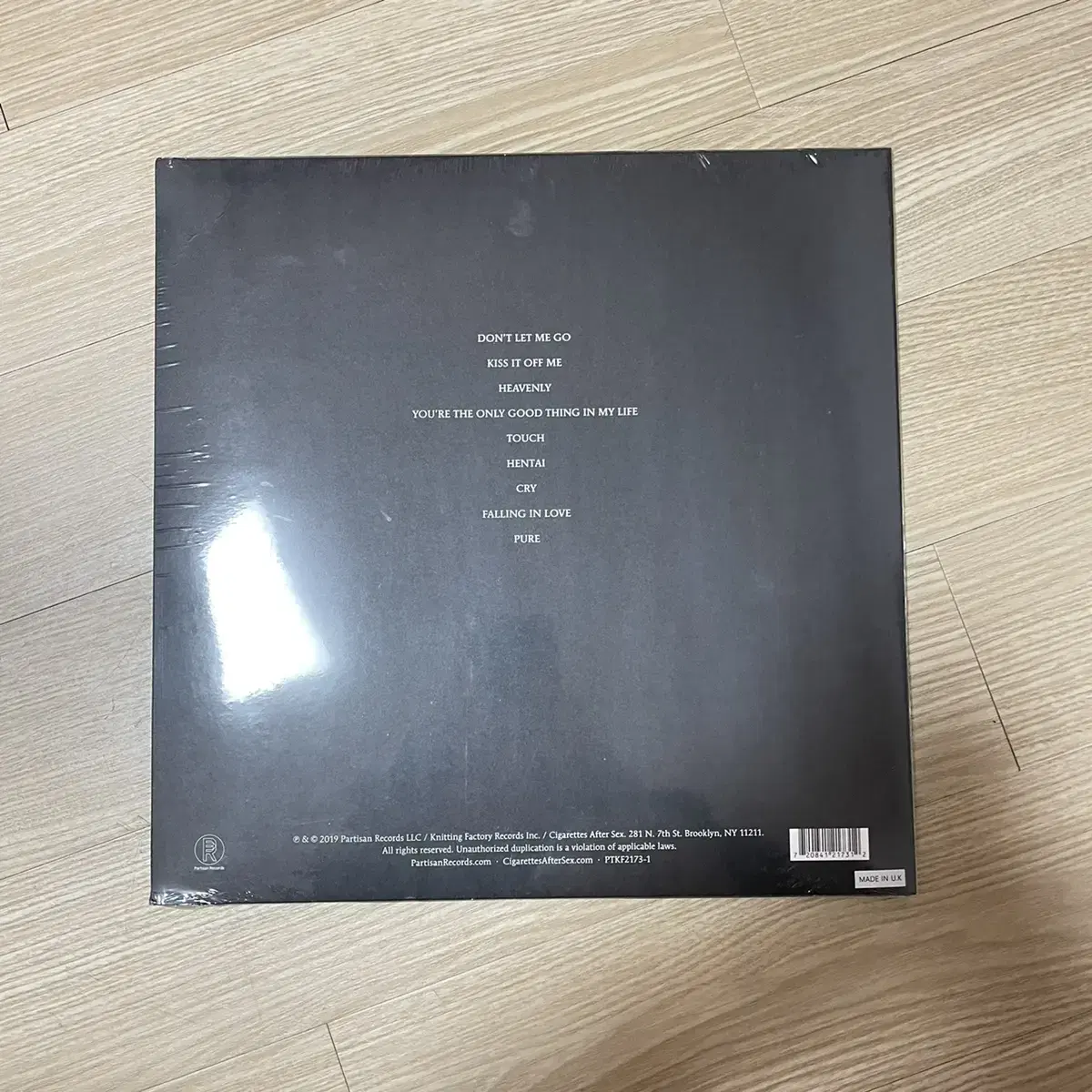 시가렛 애프터 섹스 LP Cry 블랙 바이닐 섹후땡 