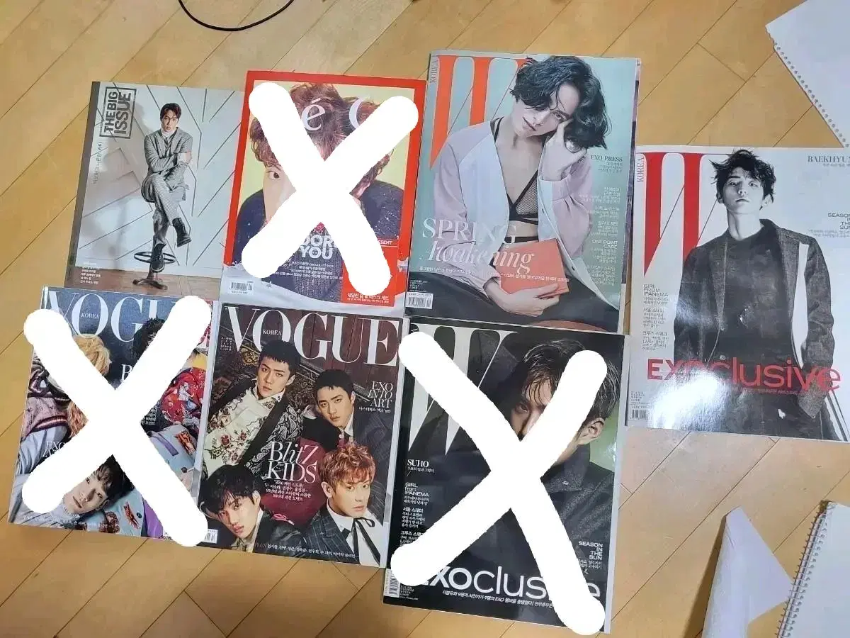 Sell exo magazines.